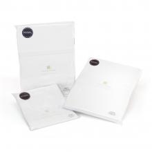 Joshua's Dream Purity 300 Satin White Flat Sheet