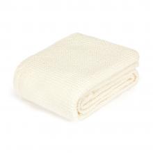 Joshua's Dream Waffle Ivory Bedcover / Large Throw