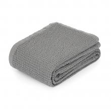 Joshua's Dream Waffle Dark Grey Bedcover / Large Throw