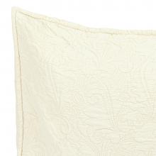 Joshua's Dream Floral Ivory Pillow Sham