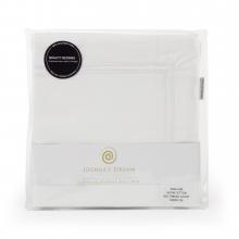 Joshua's Dream Purity 300 Satin White Oxford Pillowcase