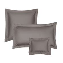 Joshua's Dream Purity 300 Satin Grey Oxford Pillowcase