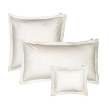 Joshua's Dream Classic 200 Percale Ivory Oxford Cuff Pillowcase