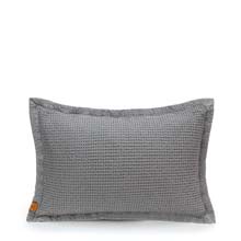 Joshua's Dream Waffle Dark Grey Pillow Sham