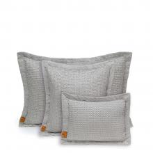 Joshua's Dream Waffle Light Grey Pillow Sham