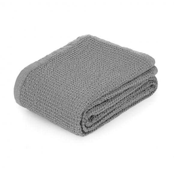 Joshua's Dream Waffle Dark Grey Bedcover / Large Throw