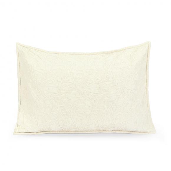 Joshua's Dream Floral Ivory Pillow Sham