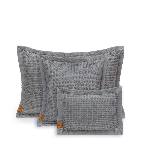 Joshua's Dream Waffle Dark Grey Cushion Case